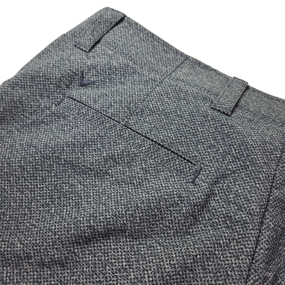 Callaway Golf Shorts Men’s Size 36 Textured Blue Gray Active Stretch Opti Dry